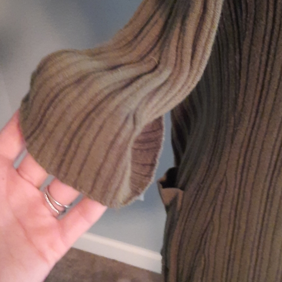 Dress barn hooded open front cardigan - Picture 6 of 7